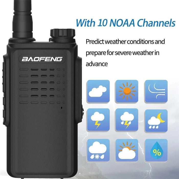 BAOFENG W-31E Outdoor Handheld Intercom UHF 400-470MHZ Portable Walkie Talkie - EU Plug - 6