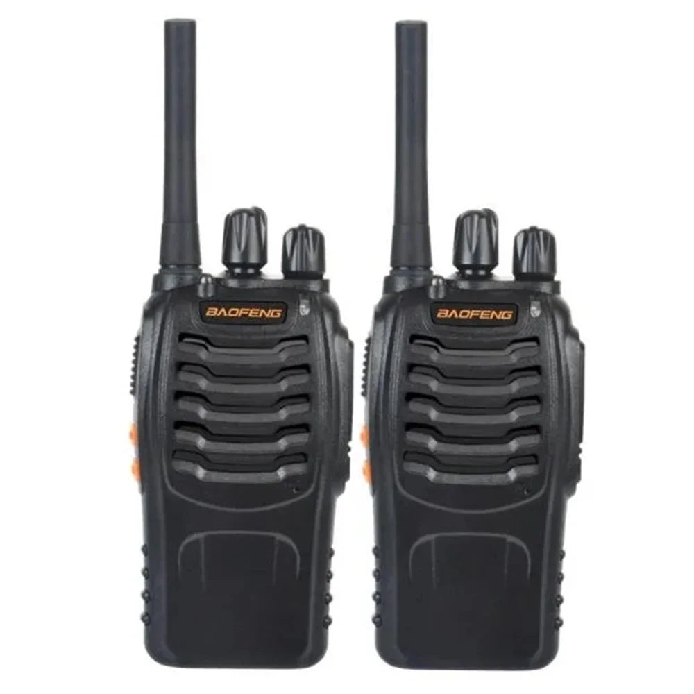 BAOFENG BF-888H 2Pcs Outdoor Handheld Two Way Radio UHF 400-470MHZ Walkie Talkie - US Plug - 1