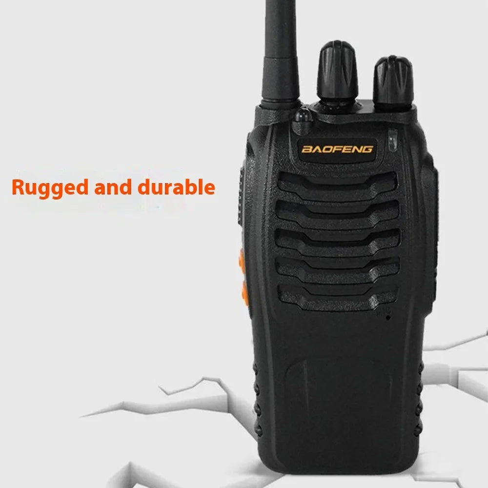 BAOFENG BF-888H 2Pcs Outdoor Handheld Two Way Radio UHF 400-470MHZ Walkie Talkie - US Plug - 3
