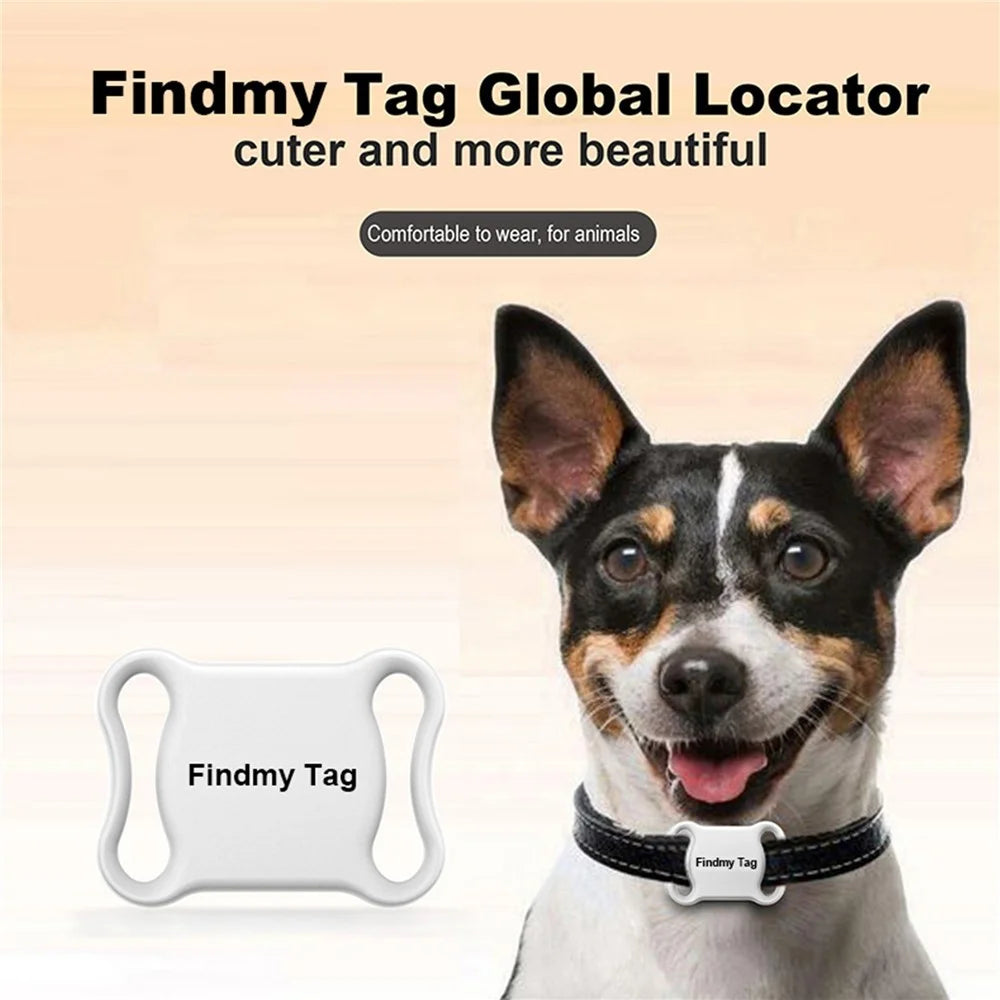 F2 Global Locator Waterproof Anti-Lost Bluetooth-compatible Tracker Collar - White - 2
