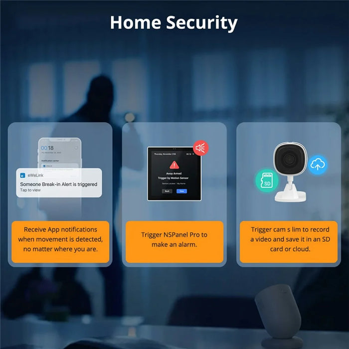 SONOFF SNZB-03P Zigbee Motion Sensor Smart Home Security Local Smart Scene Linkage - 6