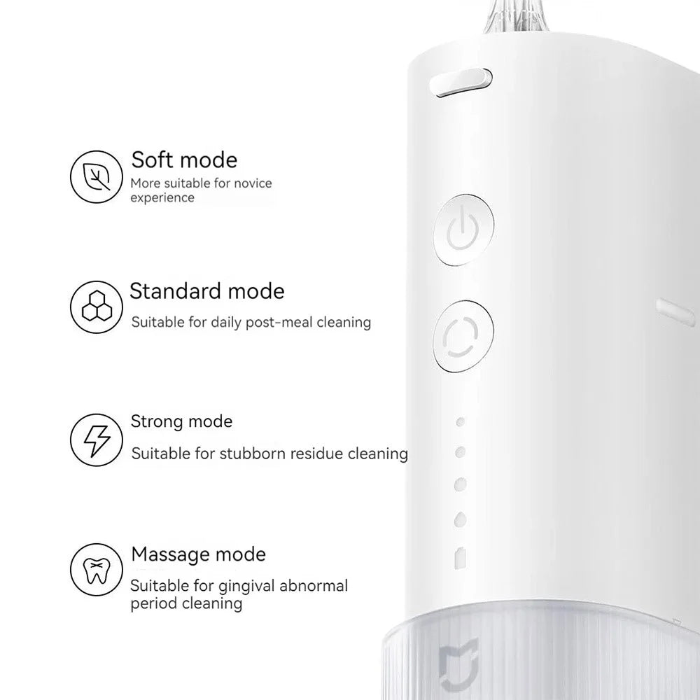 XIAOMI MIJIA MEO704 Electric Water Flosser Teeth Cleaning Oral Irrigator F400 - White - 4
