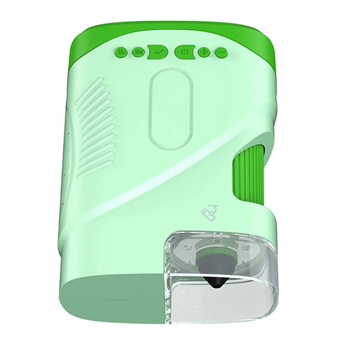 XV-7 Kids Microscope 2 Inch Color Screen High Definition 1000X Microscope - Green - 2