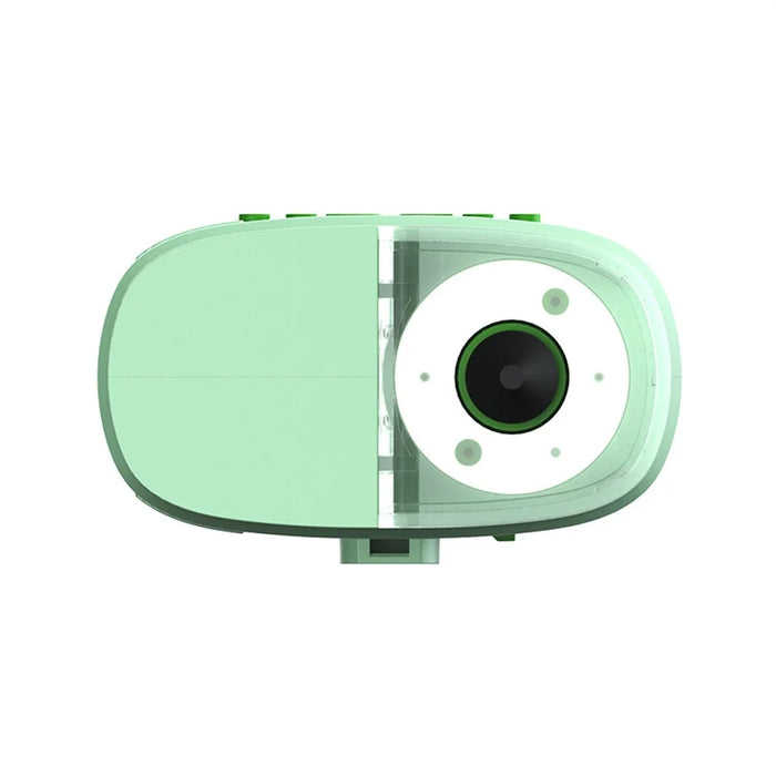 XV-7 Kids Microscope 2 Inch Color Screen High Definition 1000X Microscope - Green - 7