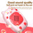 B2 2Pcs Kids Cartoon Walkie Talkies with Flashlight Intercom Toy for Outdoor Camping Hiking - 2