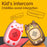 B2 2Pcs Kids Cartoon Walkie Talkies with Flashlight Intercom Toy for Outdoor Camping Hiking - 3