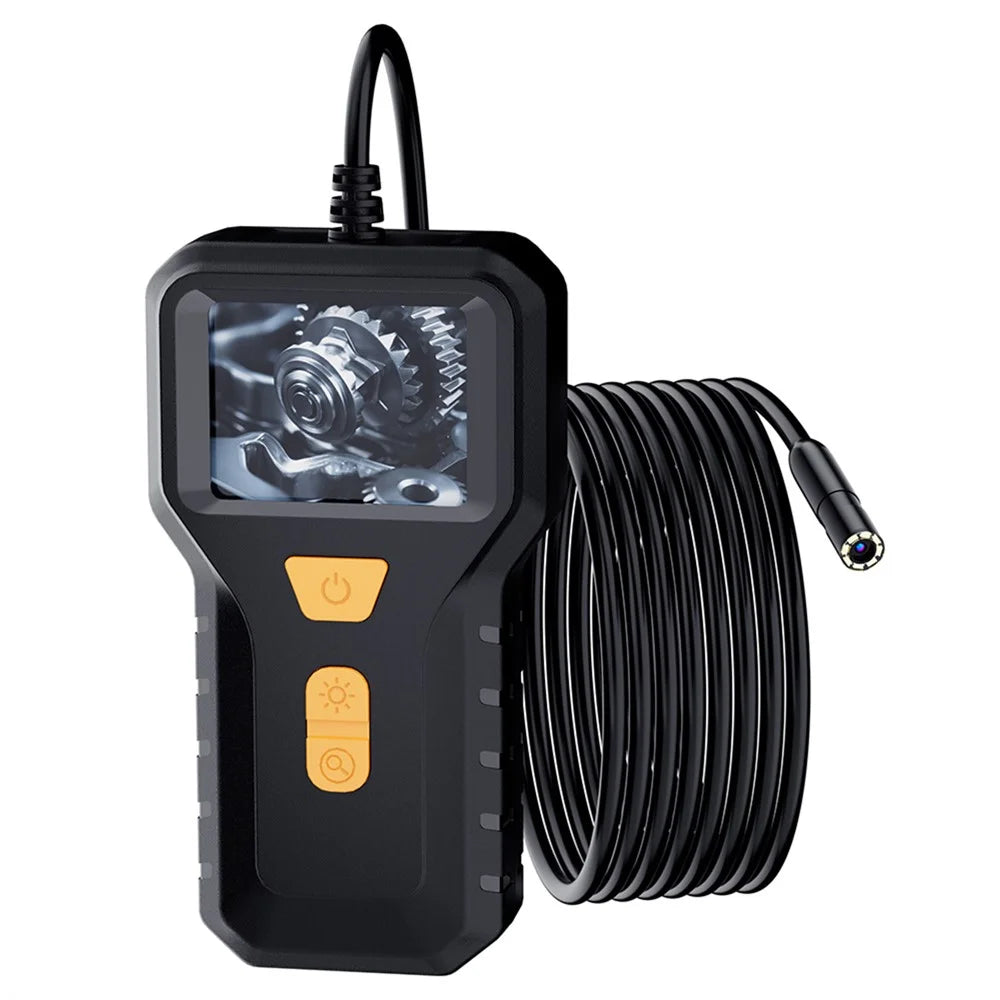 P240 2 Inch Industrial Endoscope 8mm Lens 1080P HD Handheld Inspection Camera, with 5m Hard Wire - 1