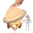 13cm Saturn Lamp with Wood Stand 16 Colors LED 3D Print Decor USB Rechargeable Remote & Touch Control Nursery Night Light - 1