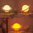 13cm Saturn Lamp with Wood Stand 16 Colors LED 3D Print Decor USB Rechargeable Remote & Touch Control Nursery Night Light - 5