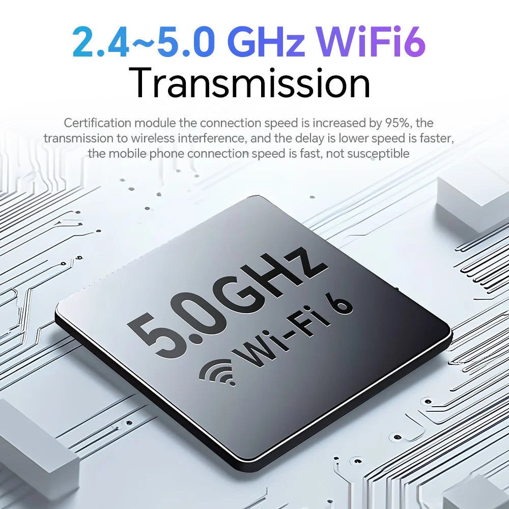 Mini U3 Plug and Play USB Car Wired to Wireless Carplay Adapter Dongle - 5