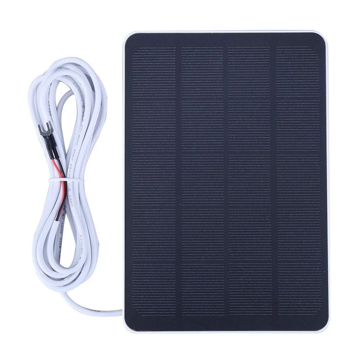 4W Solar Panel for Ring Video Doorbell 4 / 3 / 3 Plus / 2 Surveillance Smart Doorbell Charger - Black - 2