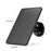 4W Solar Panel for Ring Video Doorbell 4 / 3 / 3 Plus / 2 Surveillance Smart Doorbell Charger - Black - 7