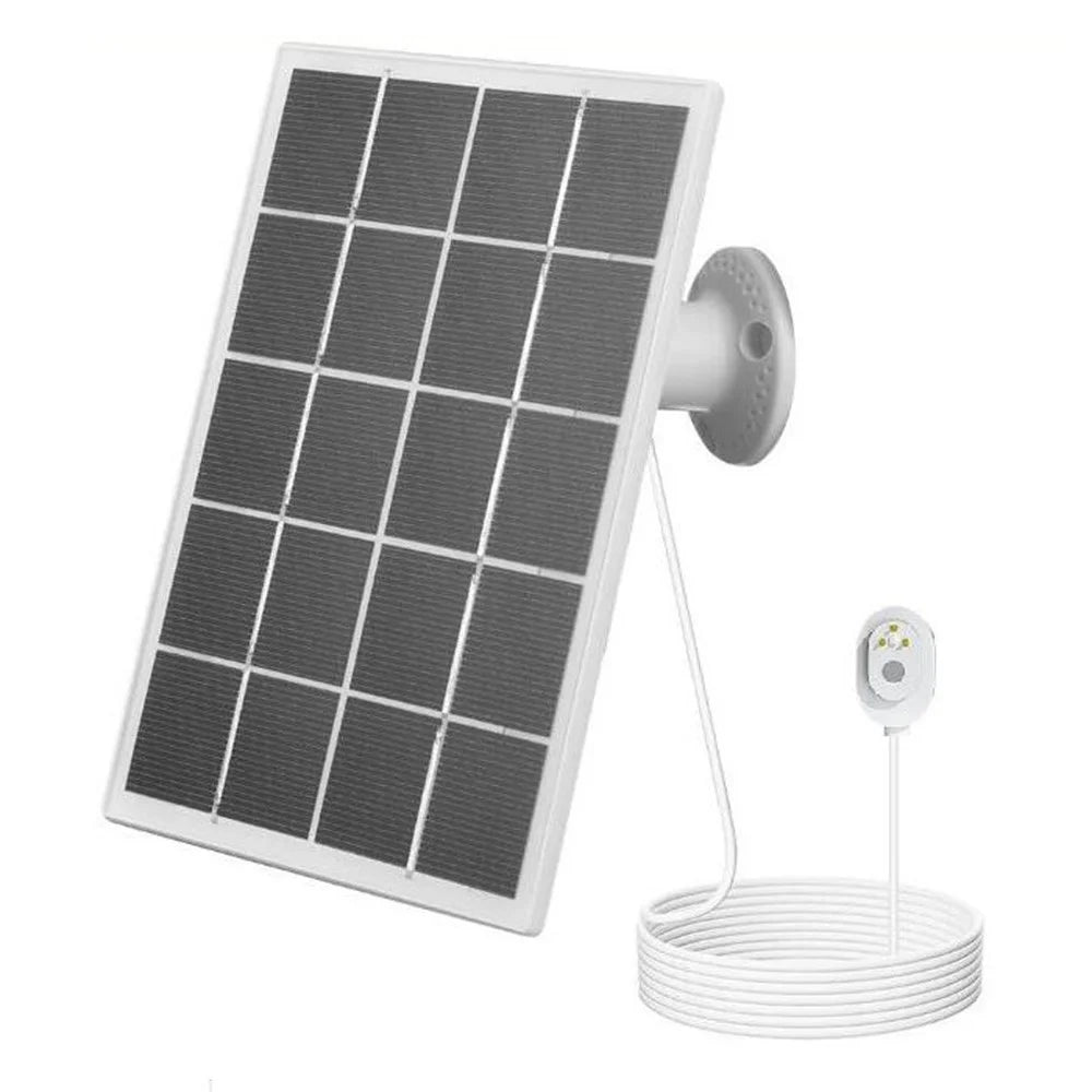 Solar Panel for Arlo Pro 4 / Ultra 2 / Pro 3 / Ultra / Pro 5S Security Camera Solar Charger - White - 1