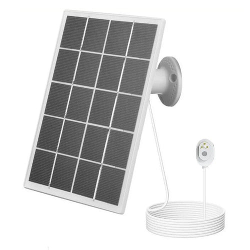 Solar Panel for Arlo Pro 4 / Ultra 2 / Pro 3 / Ultra / Pro 5S Security Camera Solar Charger - White - 1