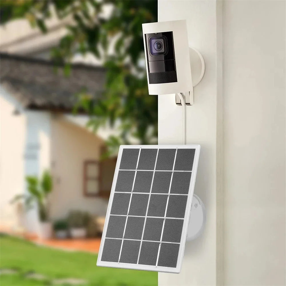 Solar Panel for Arlo Pro 4 / Ultra 2 / Pro 3 / Ultra / Pro 5S Security Camera Solar Charger - White - 2