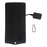 2.5W 5V Solar Panel Phone Fan Light Charger with USB Output Port - Black - 1