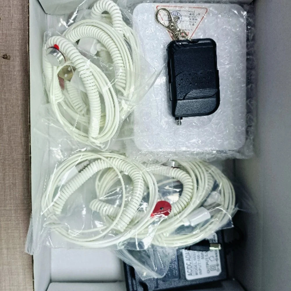 10 Interface Laptop Intelligent Anti-Theft Alarm System Mouse Keyboard Anti-Theft Alarm Device - EU Plug - 6