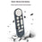 For Google TV Streamer Voice Remote Silicone Case TV Accessories Remote Control Protective Cover with Strap - Grey - 3
