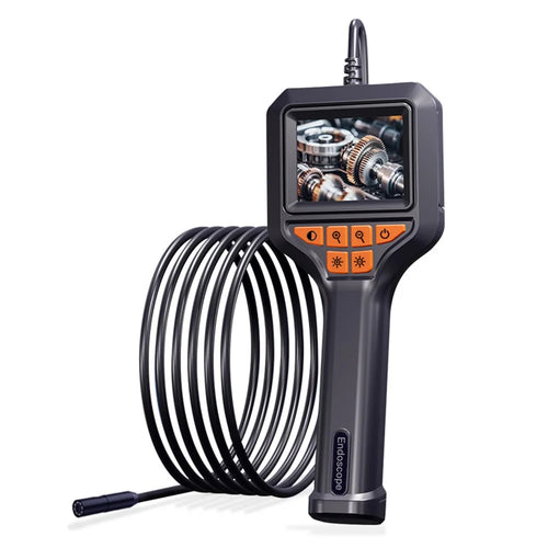 T33-AV 8mm Single Lens HD Handheld Endoscope with Screen Industrial Borescope - 1m Wire - 1