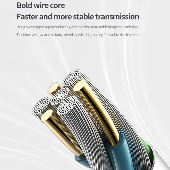 T33-AV 8mm Single Lens HD Handheld Endoscope with Screen Industrial Borescope - 5m Wire - 6