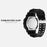 SKMEI 2118 Sports Luminous Digital Watch Men Calendar Electronic Wrist Watch - Black+Red / Matte Case - 6