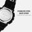 SKMEI 2118 Sports Luminous Digital Watch Men Calendar Electronic Wrist Watch - Black+Red / Matte Case - 7