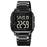 SKMEI 2133 Stylish Digital Watch Student Steel Strap Square Electronic Watch - Black - 1