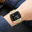 SKMEI 2133 Stylish Digital Watch Student Steel Strap Square Electronic Watch - Black - 5