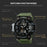 SKMEI 2222 Outdoor Sports Multi-function Electronic Watch 50m Waterproof Luminous Stopwatch - Black+Colorful Dial - 2