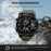 SKMEI 2222 Outdoor Sports Multi-function Electronic Watch 50m Waterproof Luminous Stopwatch - Black+Colorful Dial - 4