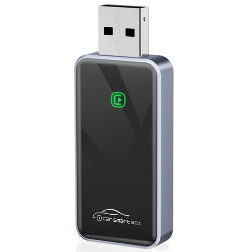 BY967B USB Flash Drive Car Wired to Wireless Carplay Android Auto 2 in 1 Smart Box - 1