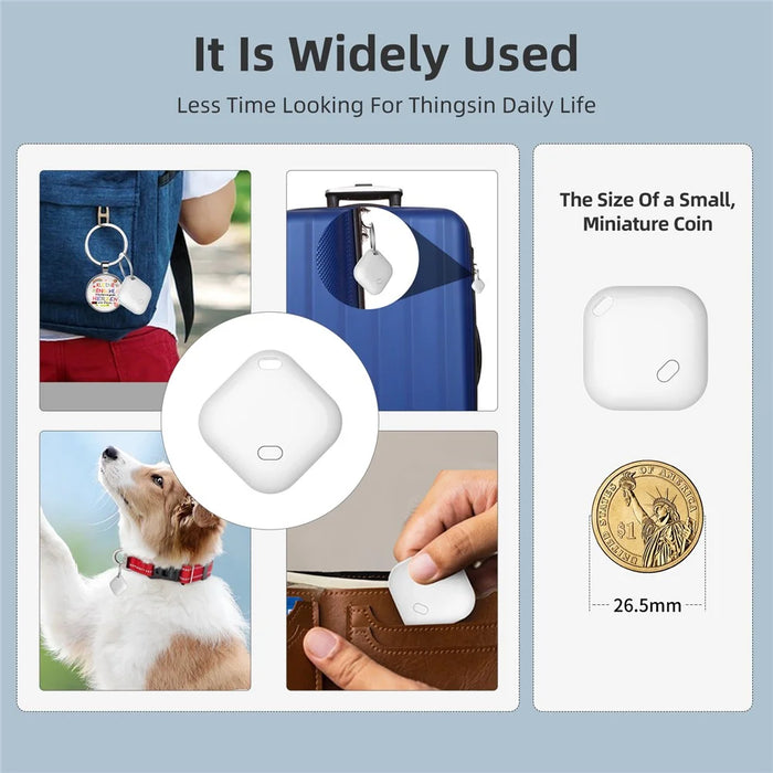 Keychain Design Smart Tracker for iOS Only, Mini Item Anti-Lost Device Global Finder - 3