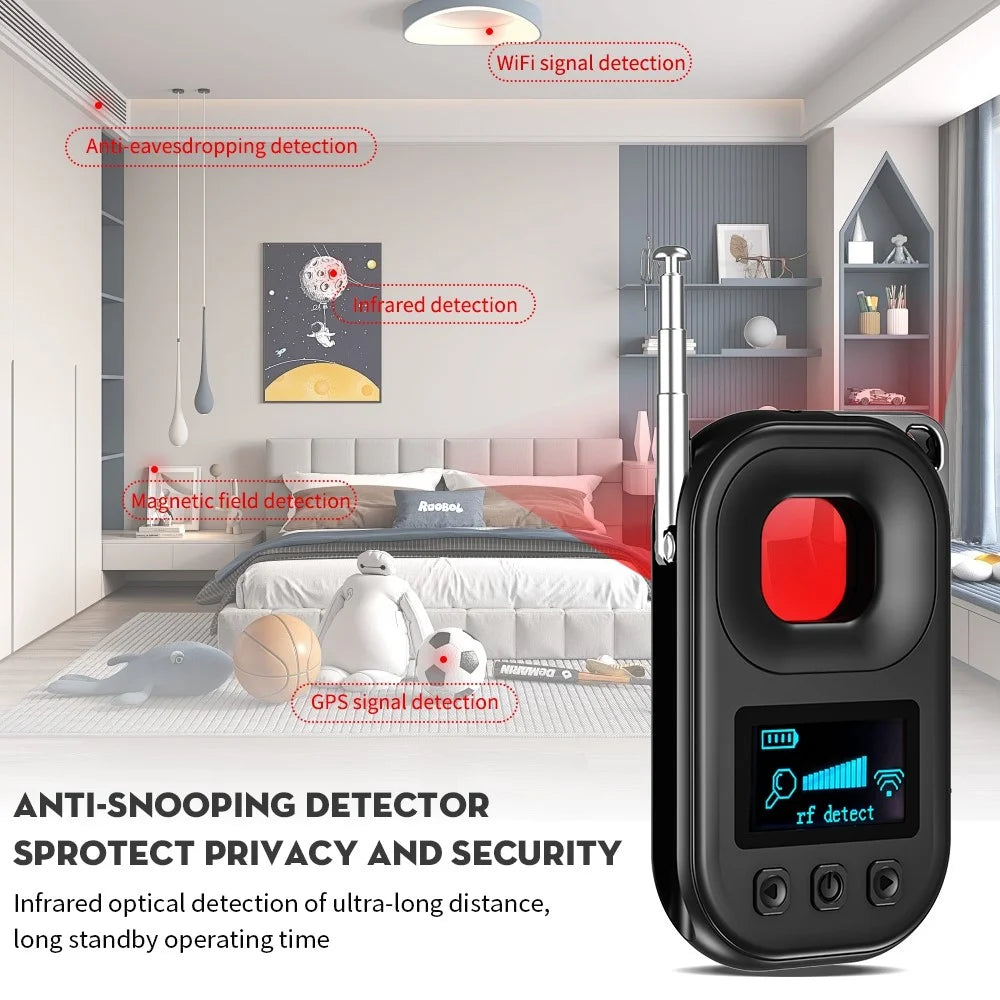 T03 Camera Detector Scanner Anti-Peep Eavesdropping Anti-Monitoring Signal Detector - 4