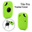 For Tile Pro (2024) Silicone Case Bluetooth-compatible Tracker Protective Cover with Hanging Buckle - Sky Blue - 4