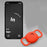 Size S Silicone Case for Tile Sticker (2024) , Pet Tracker Protective Cover - Yellow - 4
