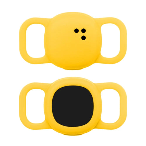 Size L Silicone Case for Tile Sticker (2024) , Pet Tracker Protective Cover - Yellow - 1