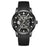 WLISTH 6183 Simple Stylish Luminous Quartz Watch with Silicone Strap - Black - 1