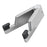 V-Shape Aluminum Alloy Phone Stand Foldable Mini Portable Desktop Holder - Silver - 1