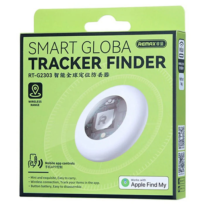 REMAX RT-G2303 Smart Global Positioning Anti-Lost Tracker Worldwide Locator No App Required 230mAh - 2