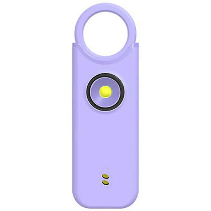 PA300 Personal Alarm 135dB Self Defense Device Pull Pin Vibration Sensing Dual Mode Alert - Purple - 1