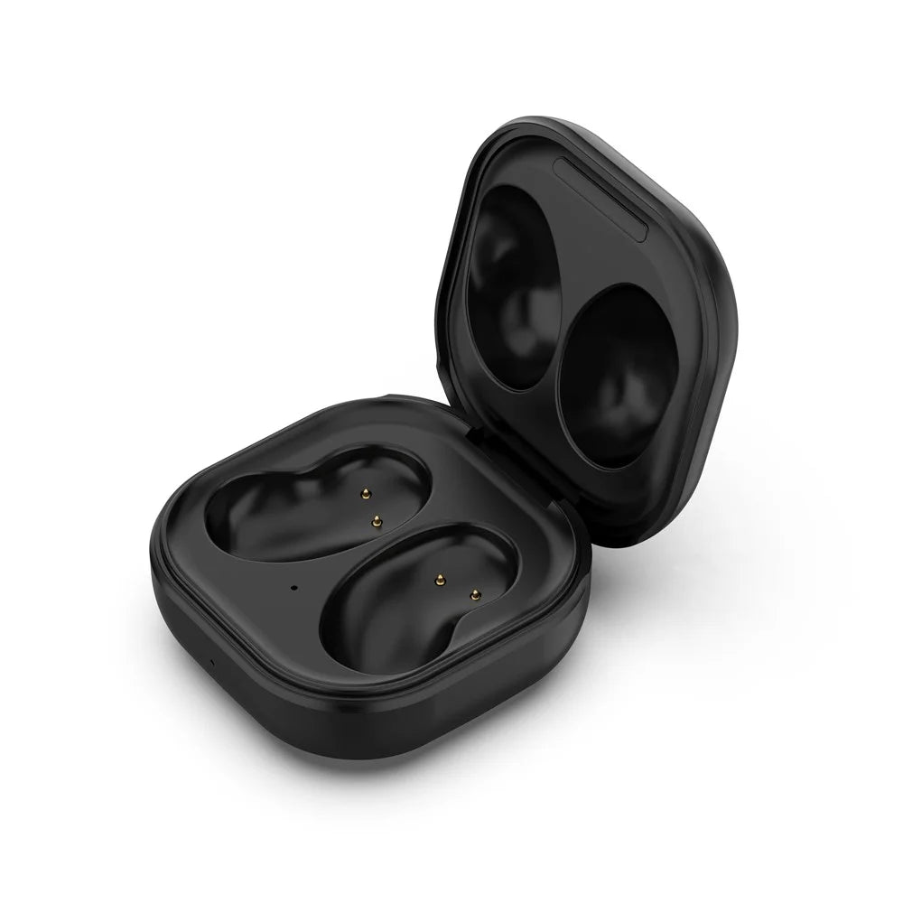 Bluetooth-compatible Earphone Charging Box + Cable for Samsung Galaxy Buds Live - Black - 3
