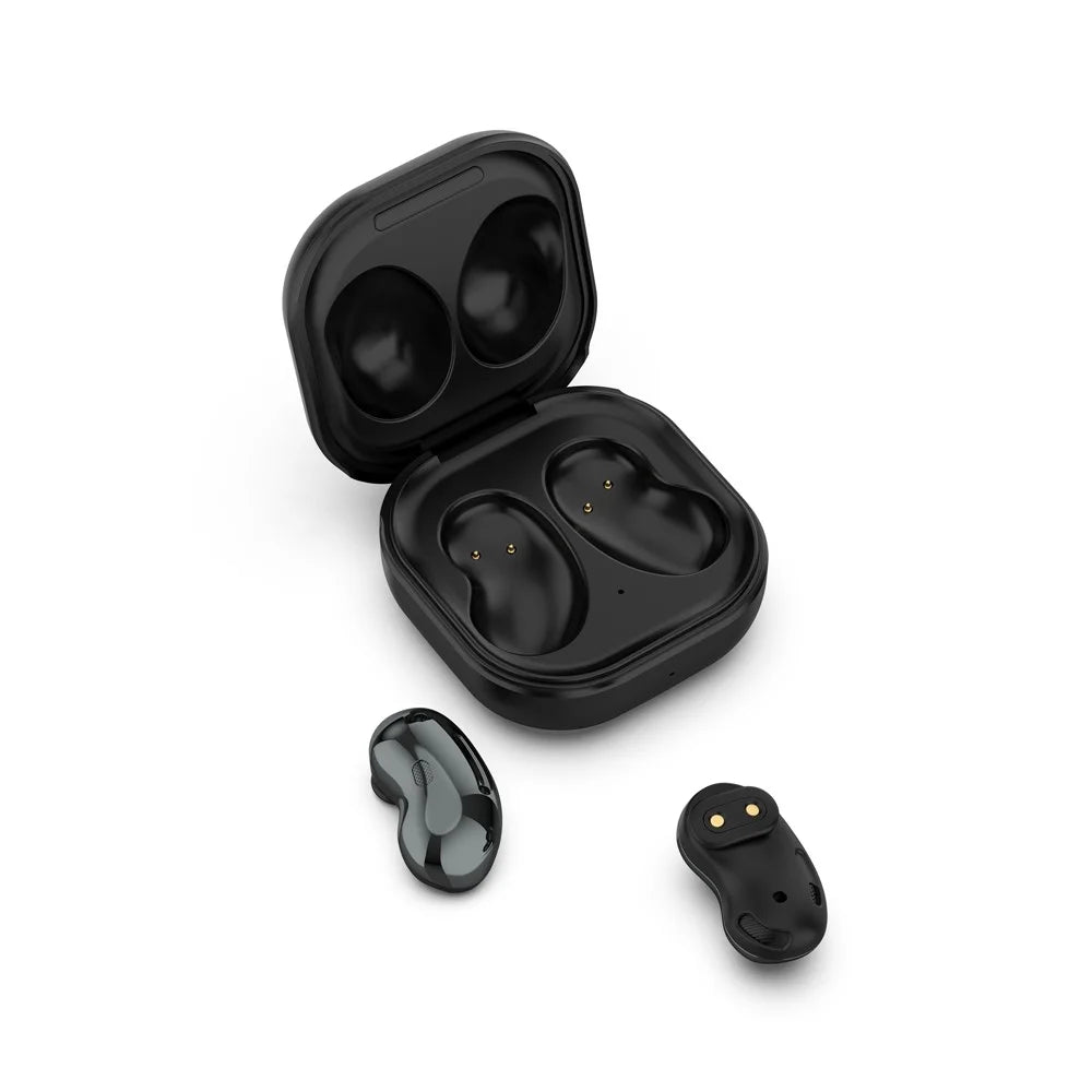 Bluetooth-compatible Earphone Charging Box + Cable for Samsung Galaxy Buds Live - Black - 7