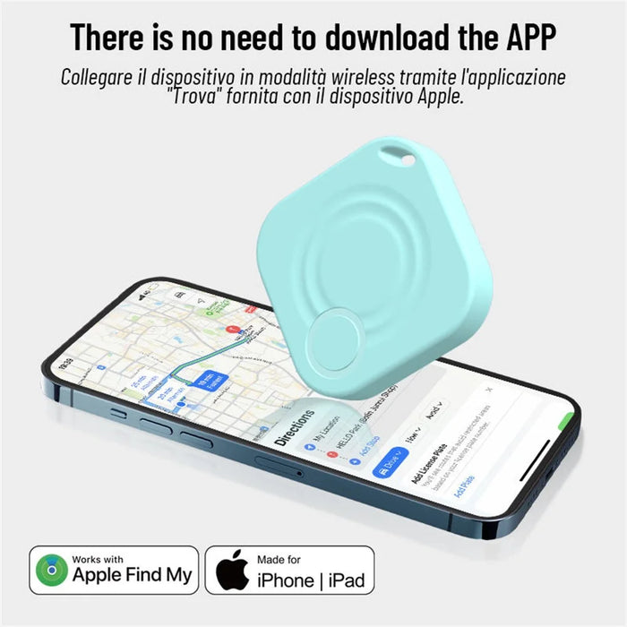 FD100 Bluetooth-compatible Tracker Luggage Key Wallet Smart Finder for iOS - Black - 3