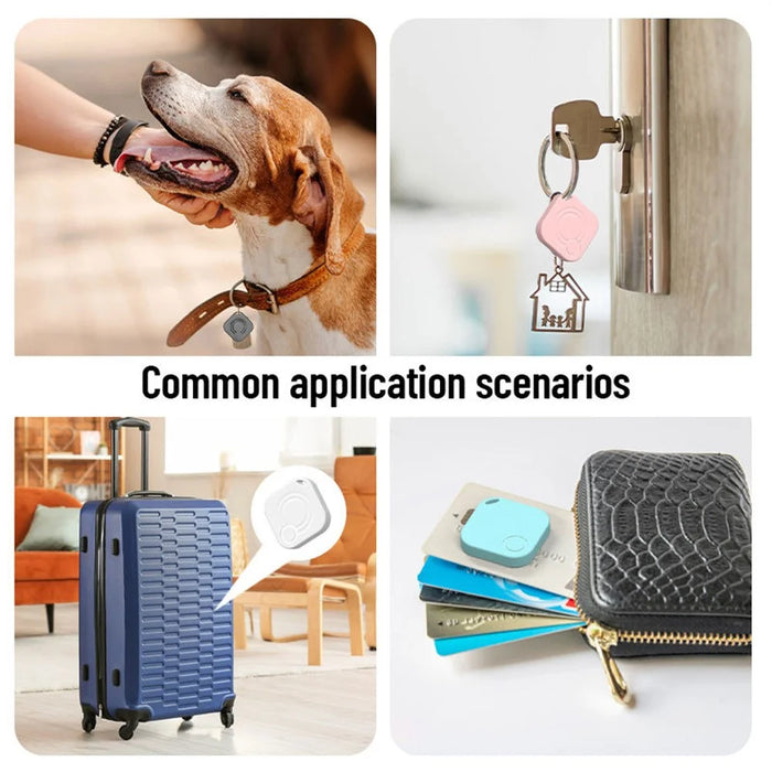 FD100 Bluetooth-compatible Tracker Luggage Key Wallet Smart Finder for iOS - Black - 4