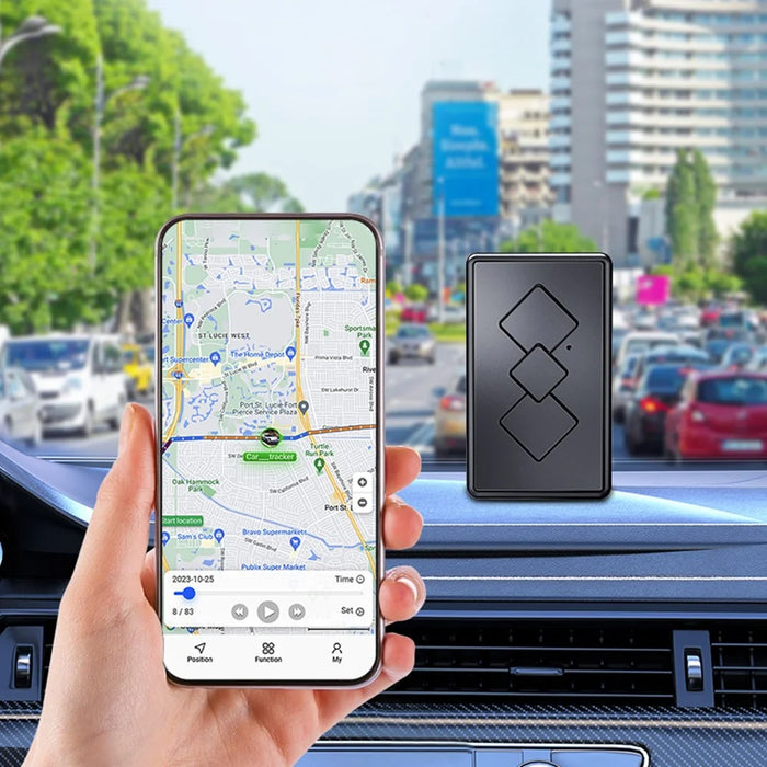 P6 Global Tracker Anti Lost 3D Street View Electric Vehicle Locator with Intelligent Alerts - 3