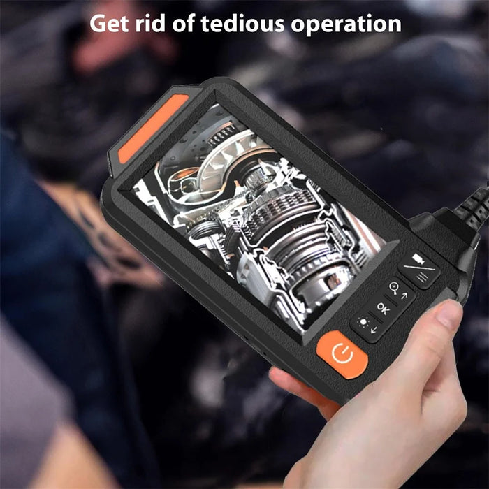 B313 4.3 Inch Inspection Camera 8mm Single Lens Industrial Endoscope with 5m Rigid Cable - 7