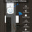 M8 Commercial Wireless Door Magnet Sensor Chime Welcome Visitor Alert with 1 Transmitter + 1 Receiver - US Plug / Black - 2