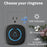 M8 Commercial Wireless Door Magnet Sensor Chime Welcome Visitor Alert with 2 Transmitter + 2 Receiver - US Plug / Black - 7