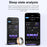R03 Sleep Tracker Blood Oxygen Heart Rate Monitor Multifunction Smart Ring ( Magnetic Cable Charging ) - Black  /  Size 7 - 4
