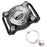 For AirTag Anti Drop Protective Case Pet Collar Bluetooth-compatible Tracker Waterproof Cover with Bell - Black - 1
